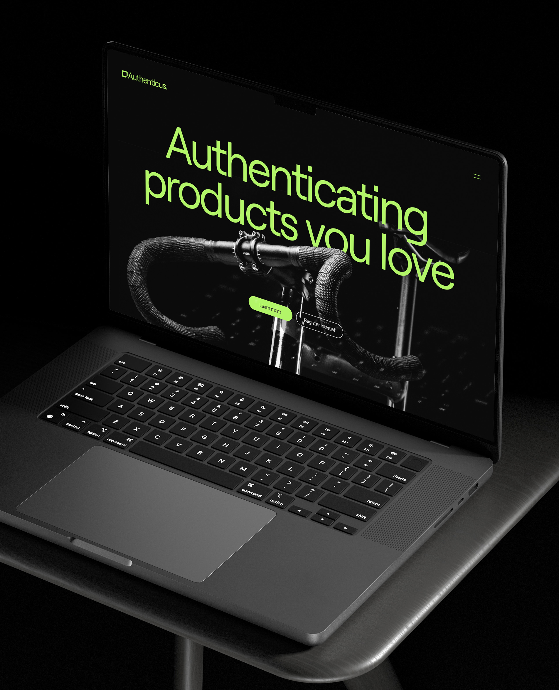 Preview of website design
