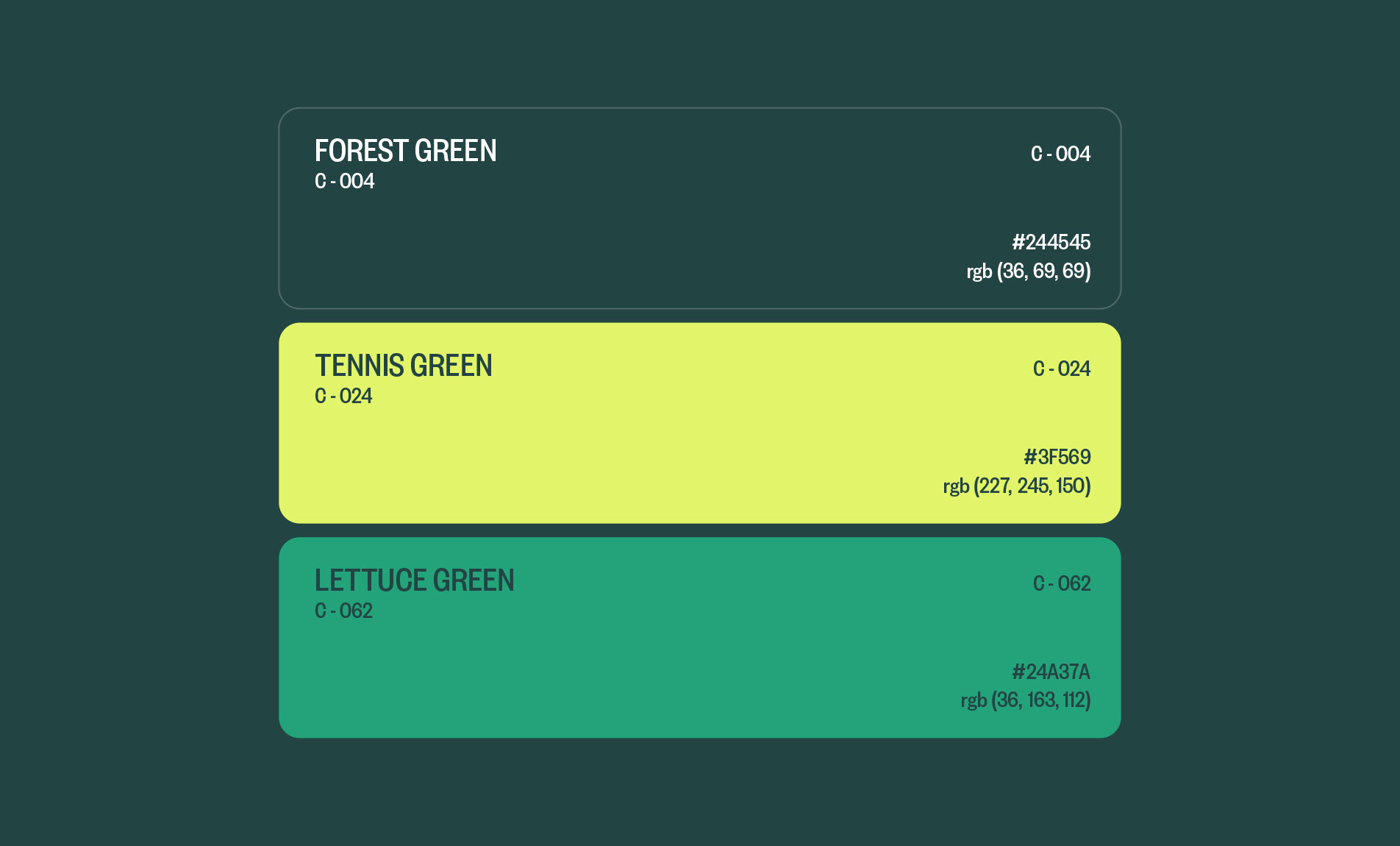 Colour assets