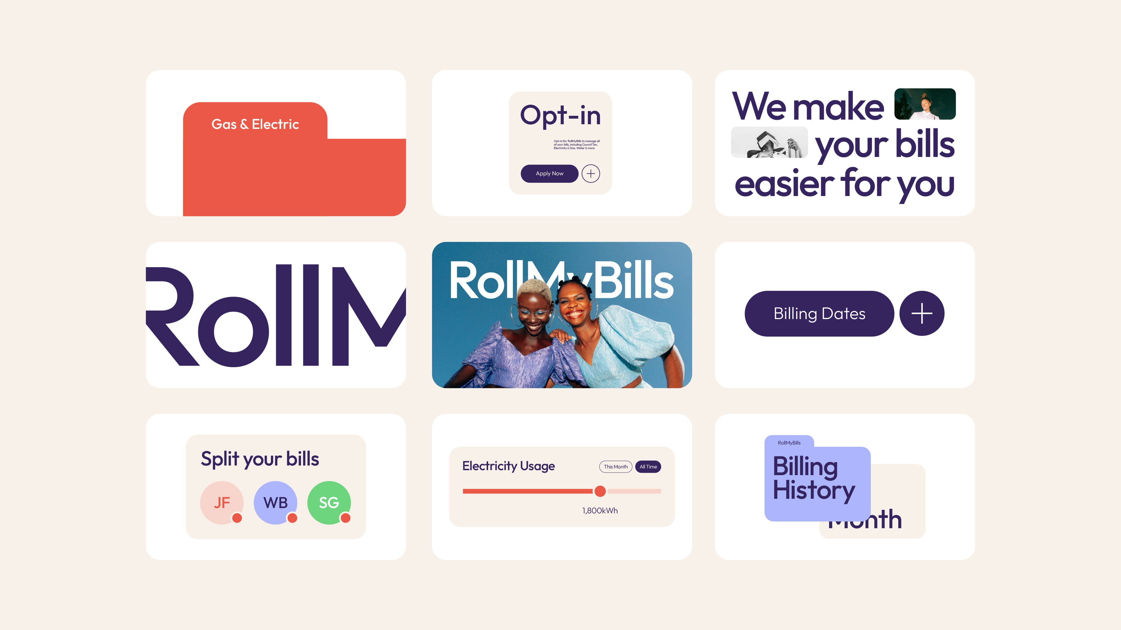 RollMyBills brand guidelines