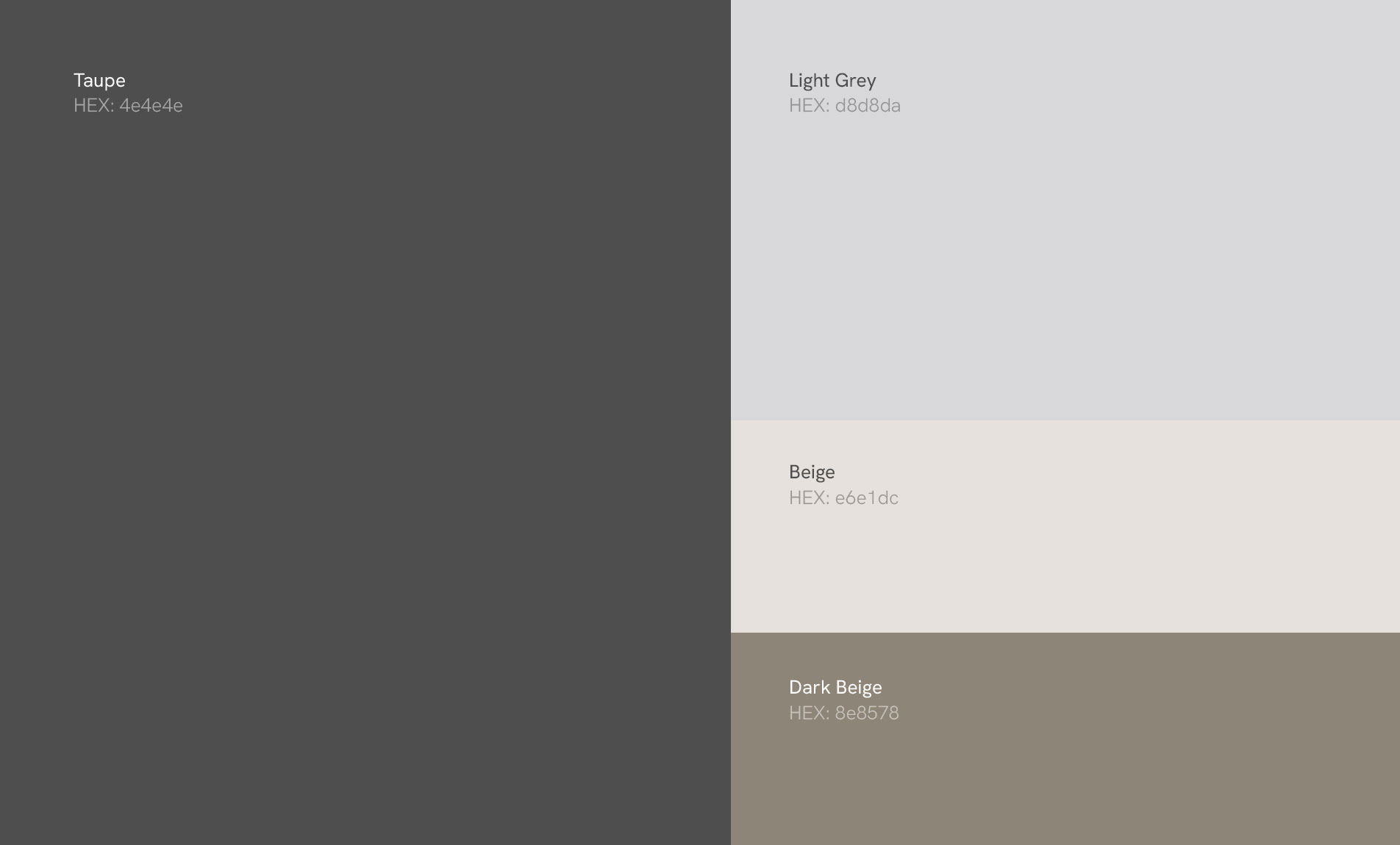 Colour pallet