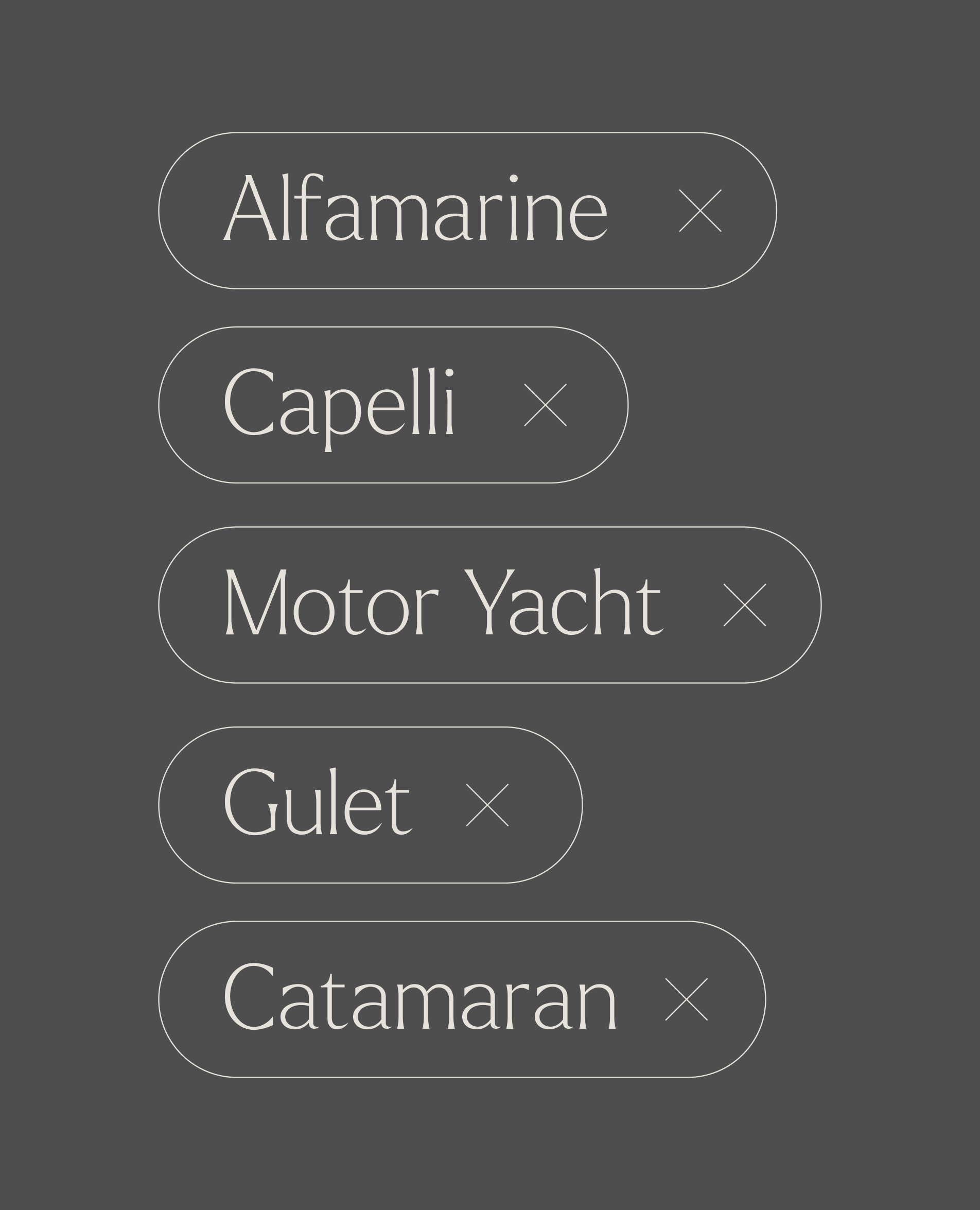 Options on tags
