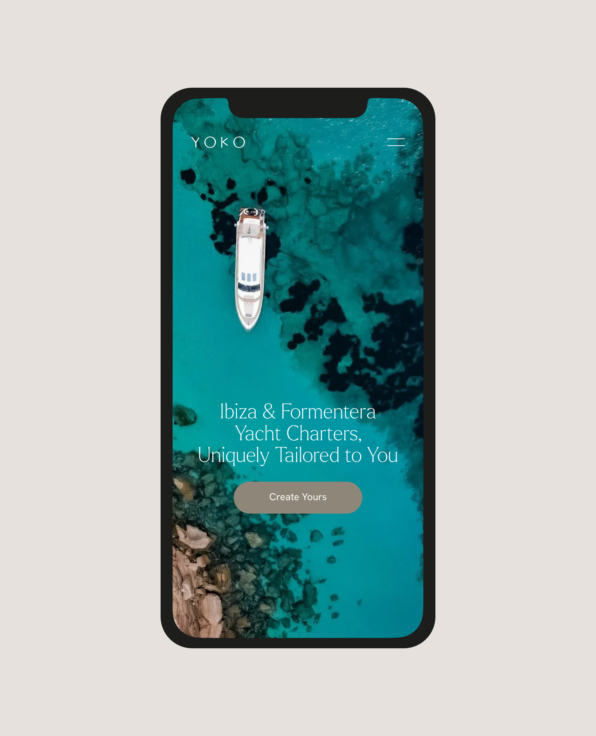 website design in mobile